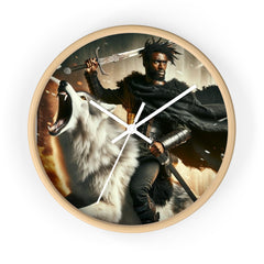 Wolf Rider Wall Clock